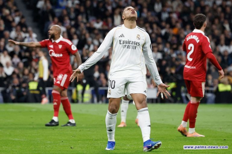 ثنائية مبابي وبيلنغهام تمنح ريال مدريد فوزاً مستحقًا على إشبيلية ضمن منافسات الدوري الإسباني